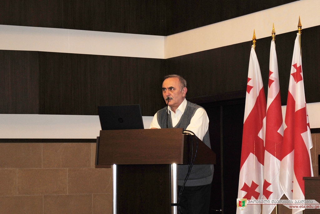 The Lecture of Zaza Piralishvili in the framework of Speakers Program
